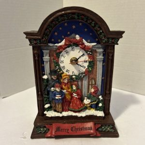 christmas music clock