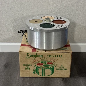 evergleam revolving tree stand